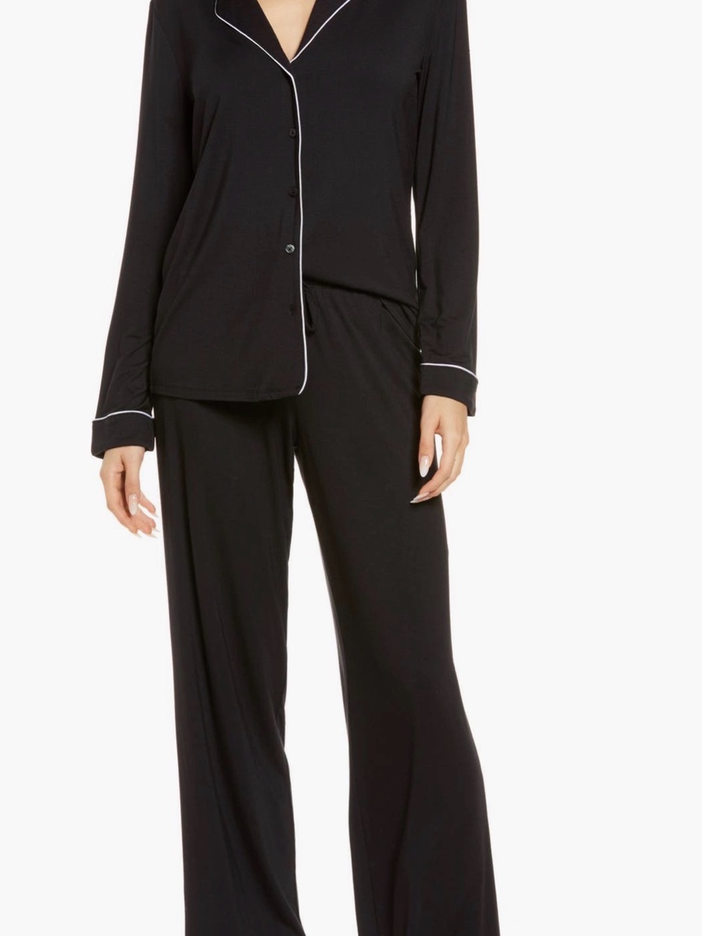 Nordstrom Black Pajamas Set Moonlight Eco Women’s Size Small